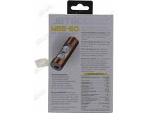 Наушники с микрофоном JETACCESS  WBS-60 White-Gold (Bluetooth5.0)