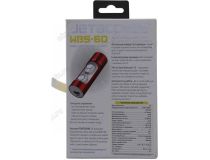 Наушники с микрофоном JETACCESS  WBS-60 White-Red  (Bluetooth5.0)