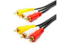 Кабель AUDIO-VIDEO 3RCA 3M AT1004 ATCOM