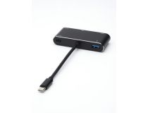 ATCOM AT2810 Кабель-адаптер USB-C -  HDMI(F)+VGA(15F)+Jack3.5+USB3.0