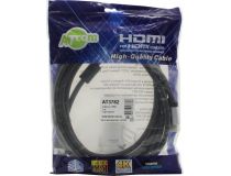 ATCOM AT3782 Кабель HDMI to HDMI (19M -19M) 3м ver2.0 2 фильтра