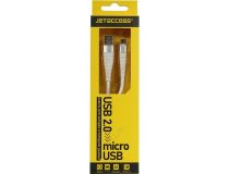 JETACCESS JA-DC27 2м White Кабель USB 2.0 AM -  micro-B 2м