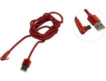 JETACCESS JA-DC25 2м Red Кабель USB 2.0 AM - micro-B 2м, Г-образный коннектор