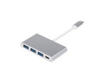 ATCOM AT2808 4-Port USB3.0 Hub, 3xUSB3.0 + USB-C, подкл. USB-C