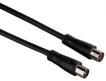Кабель антенный Hama Coax (m)/Coax (f) 1.5м. черный (00122408)