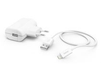 Сетевое зар./устр. Hama H-183265 2.4A для Apple кабель Apple Lightning белый (00183265)