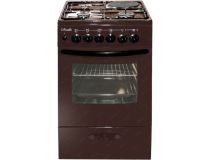 Плита Комбинированная Лысьва ЭГ 1/3г14 МС-2у коричневый (без крышки)