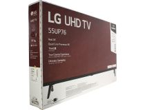 55 LED ЖК телевизор LG 55UP76006LC (3840x2160, HDMI, LAN, WiFi, BT, USB, DVB-T2, SmartTV)