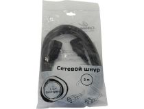 Cablexpert PC-189-10 Кабель UPS - устройство 220V (IEC-320-C13-- IEC-320-C14) 3м