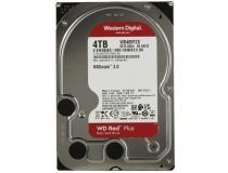 HDD 4 Tb SATA 6Gb/s Western Digital Red Plus  WD40EFZX  3.5 5400rpm 128Mb
