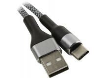 Mediagadget MGC019NSL Кабель USB AM-- USB-C 1м