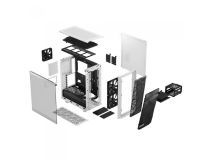 Miditower Fractal Design FD-C-MES2C-05 MESHIFY 2 COMPACT White TG Clear Tint ATX без БП