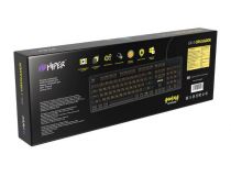 Клавиатура HIPER CRUSIDER GK-4 Black  USB 104КЛ, подсветка клавиш