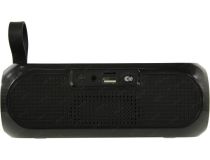 Колонка JETACCESS PBS-120 Black (2x5W, USB, Bluetooth5.0, microSD, FM, солнечная панель, Li-Ion)