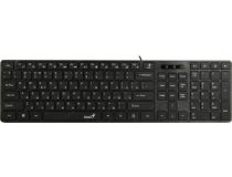Клавиатура Genius SlimStar 126 Black USB 104КЛ (31310017417)