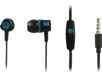 Наушники с микрофоном CANYON CNE-CEP3G  Green (шнур 1.2м)