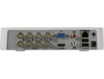 HiWatch DS-H208QA (8 Video In/10 IP-cam, AHD/TVI/CVI,250FPS,1xSATA, LAN, 2xUSB2.0, VGA,HDMI)