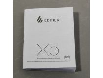 Наушники с микрофоном Edifier X5 Black (Bluetooth 5.0)