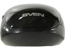 SVEN Mouse RX-520S Black  (RTL) USB 6btn+Roll