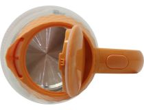 Kitfort KT-6123-4 оранжевый Электрочайник (2л, 2200 Вт, стеклянный)