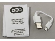 Наушники с микрофоном OLTO HBO-111  White  (Bluetooth)