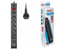 Сетевой фильтр Buro BU-SP3_USB_2A-B 3м  (6 розеток+2 USB)