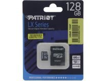 Patriot PSF128GMCSDXC10 microSDXC 128Gb UHS-I U1 + microSD-- SD Adapter