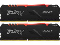 Kingston Fury Beast RGB KF436C18BBAK2/64 DDR4 DIMM 64Gb KIT 2*32Gb PC4-28800 CL18