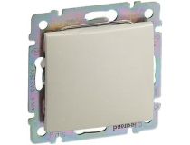 Legrand 695600 Выключатель одноклавишный, в рамку, слоновая кость (695600)