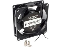 AC9225B22H Вентилятор Gembird, 92x92x25, AC, 220, подшипник, 2 pin, провод 30 см