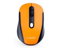 Gembird Wireless Optical Mouse MUSW-420-3 Orange  (RTL) USB 4btn+Roll