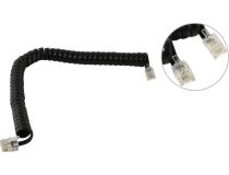 Greenconnect GCR-51111 Телефонный шнур 4P4C, чёрный 1.5м