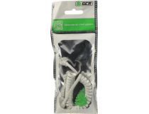 Greenconnect GCR-53088 Телефонный шнур 4P4C, белый 1м