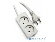 EL-NL2-W-3 Удлинитель Гарнизон EL-NL2-W-3, 2 розетки, допустимый ток 10А, длина 3 метра.