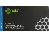 Картридж Cactus CS-W2071X Cyan для HP Color Laser 150/MFP 178/179