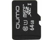 Qumo QM64GMICSDXC10U1NA microSDXC 64Gb Class10 UHS-I U1