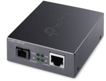 TP-Link TL-FC111PB-20 10/100 Mbps RJ45 to 100 Mbps SM SC WDM Bi-Directional Fiber Converter, 1-Port PoE