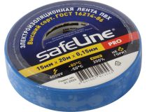 SafeLine PRO 012553 Изолента ПВХ (синяя, 15x0.15мм, 20м)
