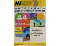 Hi-Image Paper DMC140-A4-100 (A4, 210x297см, 100 листов, 140 г/м2) бумага матовая двусторонняя