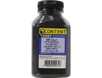 Тонер Content Black для HP CLJ CP1215/CM1312/Pro200/M251/mfp M276, Тип 1.2, 55 г