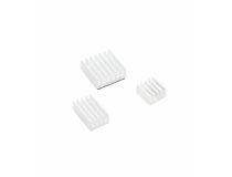 RA536 ACD Набор радиаторов ACD White 3 in 1 Heat Sink Set Aluminum for Raspberry Pi 4B комплект из 3шт