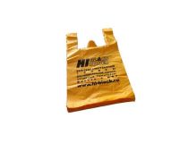 Пакет-майка Hi-Black, ПНД, жёлтый, 380x600 мм (100 шт)