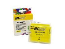 Картридж Hi-Black для Brother MFC-260c/235c/DCP-150c/135c, LC970Y/LC1000Y, yellow