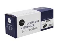 Тонер-картридж NetProduct (N-TK-360) для Kyocera FS-4020, 20K