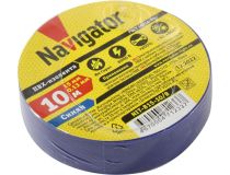 Navigator NIT-B15-10/B Изолента ПВХ (синяя, 15x0.13мм, 10м))