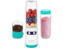 Kitfort КТ-3033-3 Блендер Shake & Take 2 в 1 KT-3033-3 бело-бирюзовый