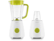Kitfort КТ-3054-2 Блендер КТ-3054-2 2 в 1 бело-салатовый