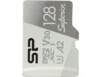 Silicon Power SP128GBSTXDA2V20 microSDXC Memory Card 128Gb UHS-I U3 V30 A2