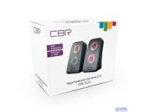 Колонки CBR CMS 512L Black  (2x3W, питание от USB)
