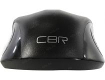 CBR Optical Mouse CM-103 Black  (RTL) USB 3but+Roll